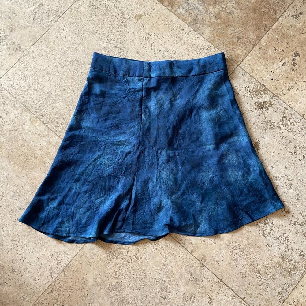 NWOT Free People Blue Skirt in size Medium